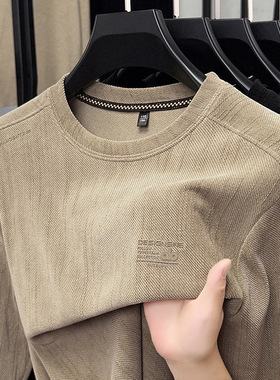 卫衣秋季新款男式套头圆领长袖T恤印花时尚休闲Men's sweatshirt