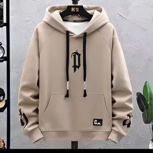 Spring Autumn hoodie student sports trend handsome top men