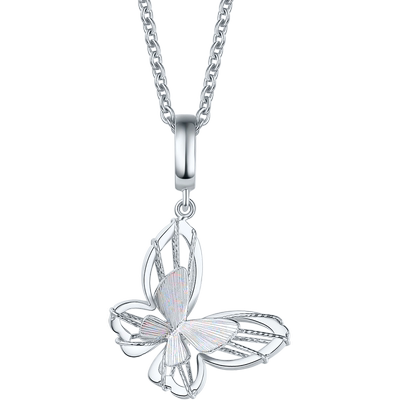 周六福PT950铂金吊坠拉丝设计