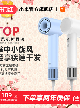 小米官旗米家高速吹风机H501SE护发负离子家用大风力电吹风送女友