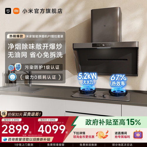 【AWE同款米家净烟机P1】