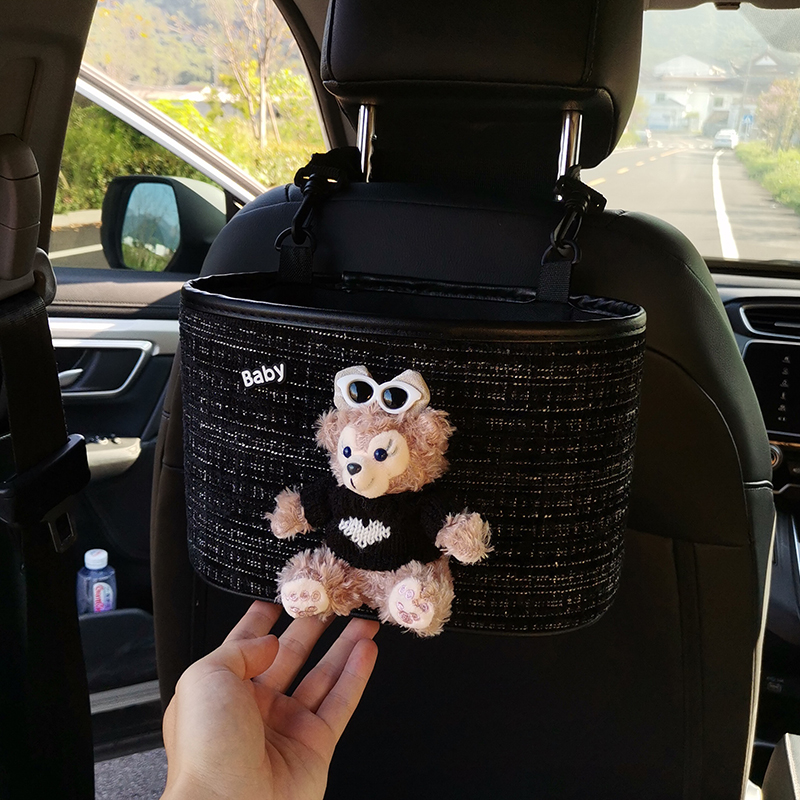 汽车座椅后背收纳袋挂袋多功能置物架车载必备用品大全车内装饰品
