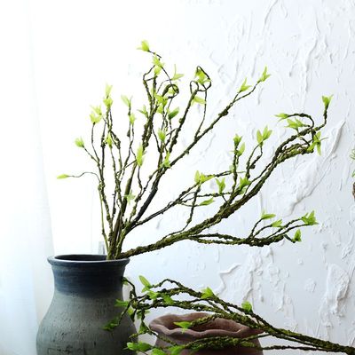 【山树】仿真小叶藤蔓pe树枝花卉