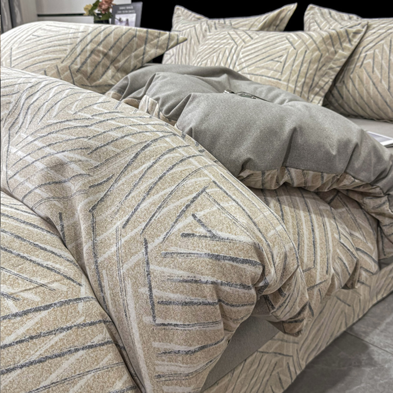 秋冬加厚磨毛四件套原棉2025新款儿童床单被套床笠三件套床上用品