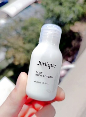 jurlique茱莉蔻柔肤身体乳30ml玫瑰味保湿滋润效期26年11月