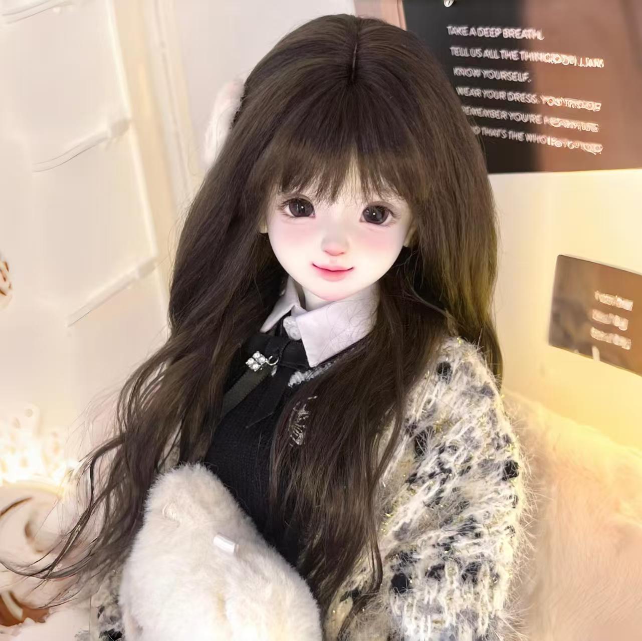 现代娃娃30cm淡妆可动盲盒福袋图片
