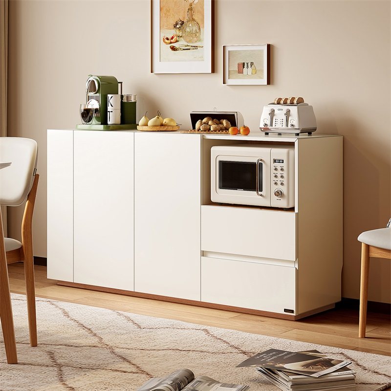 全友家居北欧风餐边柜客厅靠墙茶水储物柜厨房收纳备餐柜子,住宅家具,餐边柜,淘宝优惠券,粉丝福利购,淘宝优惠卷