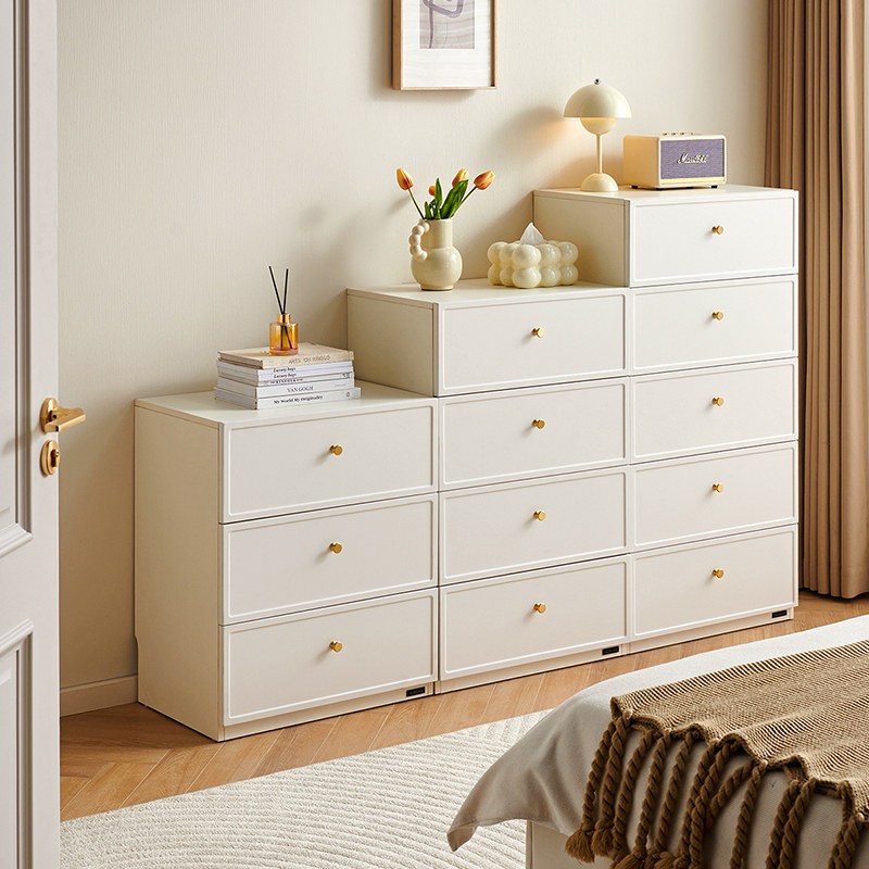 政府补贴全友家居奶油风斗柜客厅靠墙储物收纳柜床尾抽屉置物柜,住宅家具,斗柜,淘宝优惠券,粉丝福利购,淘宝优惠卷