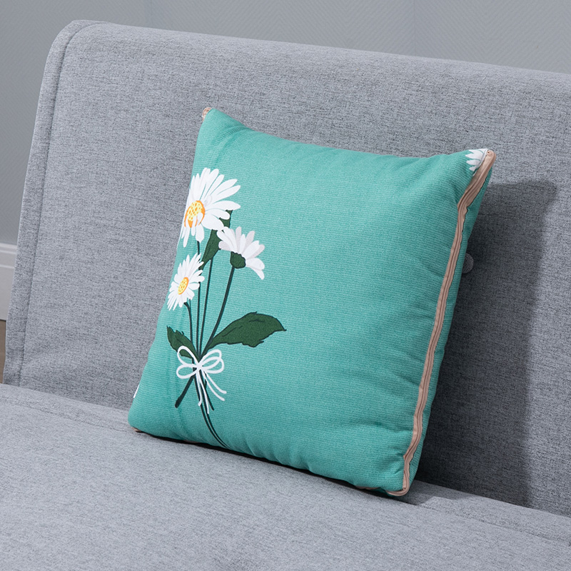 政府补贴全友家居抱枕毯空调被两用午休毯子DX110029