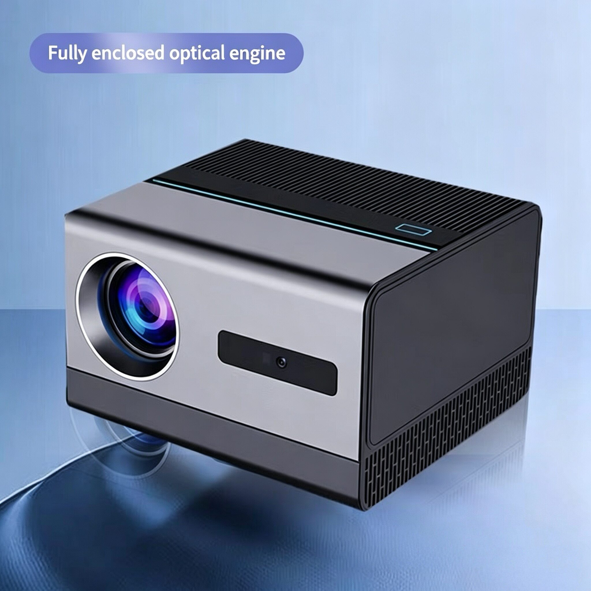 Android Projector FullHd Wifi LED Portable Projetor投影机H50