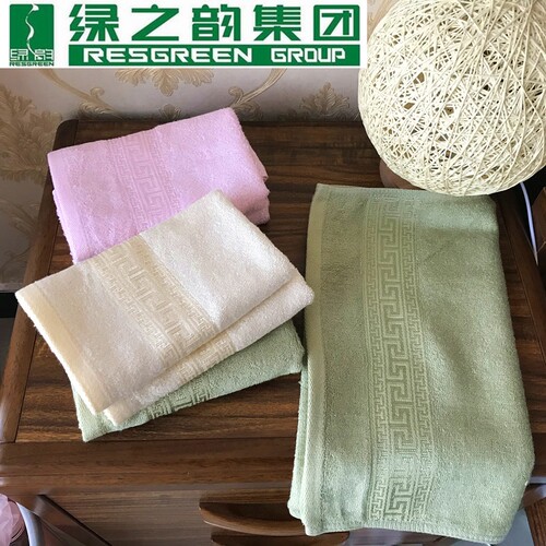 LB-00411长款毛巾绿之韵竹纤维