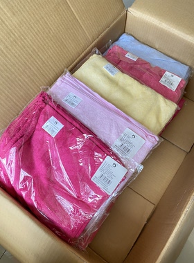 专柜正品绿之韵小方巾纯竹纤维儿童巾毛巾25*25CM十条包邮LB10151