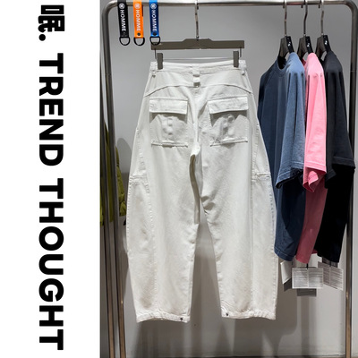 呡. TREND THOUGHT丨 JIUJIN梭织长裤春款