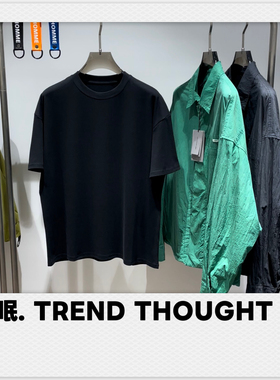 呡.TREND THOUGHT丨圆领短袖T恤