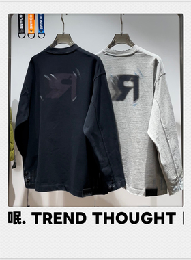 呡. TREND THOUGHT丨 YZZM 长袖T