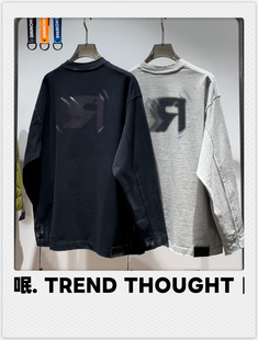 呡. TREND THOUGHT丨 YZZM 长袖T