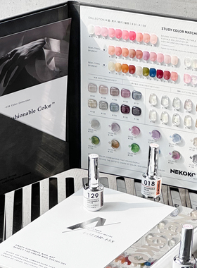 NEKOKO妮可可小银瓶158色#N109-N158 透色猫眼素材胶瓶装甲油胶