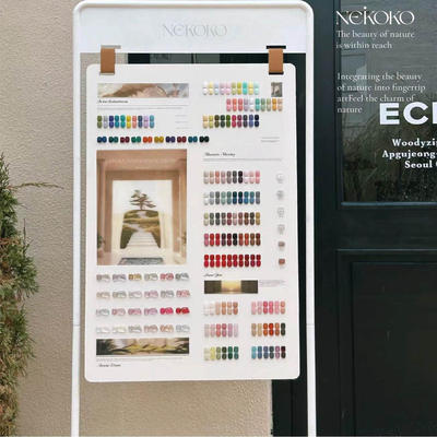 NEKOKO 自然灵感系列 A001~A050 166色大套胶罐装光疗胶甲油胶