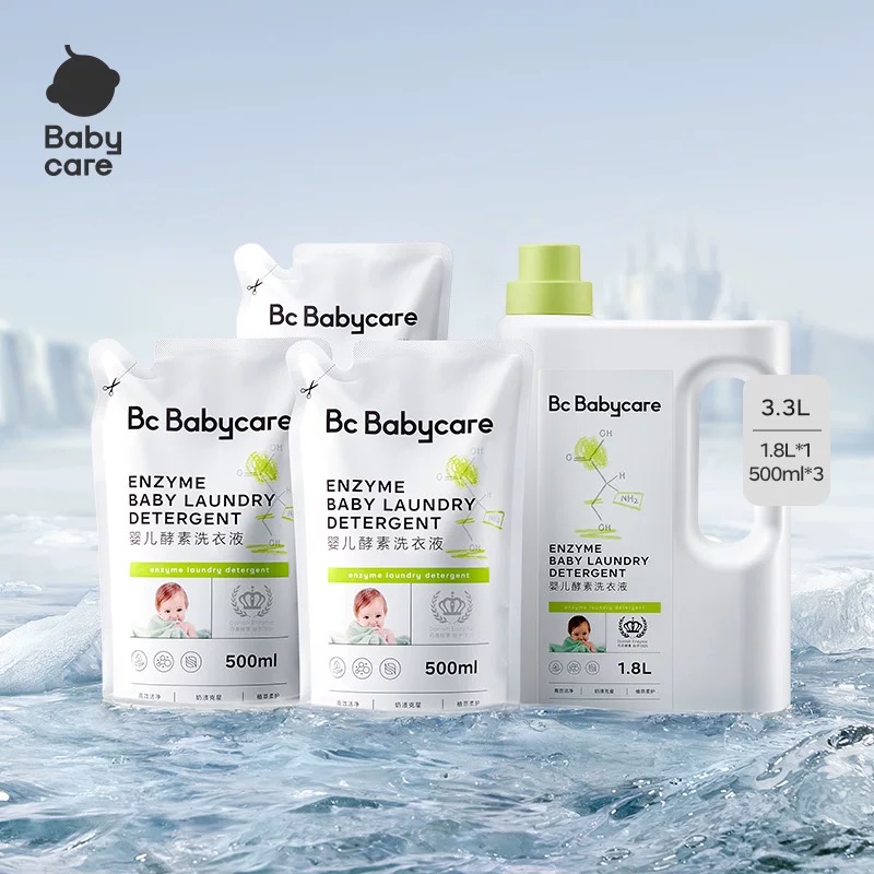 babycare婴儿酵素洗衣液500ml补充装