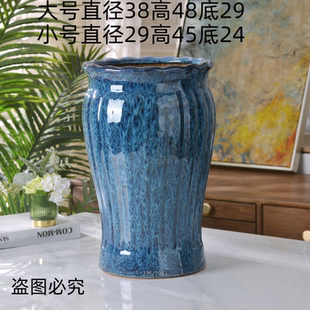 花盆大口径30以上花盆深高盆大型绿植大码超大口径细高加高种树