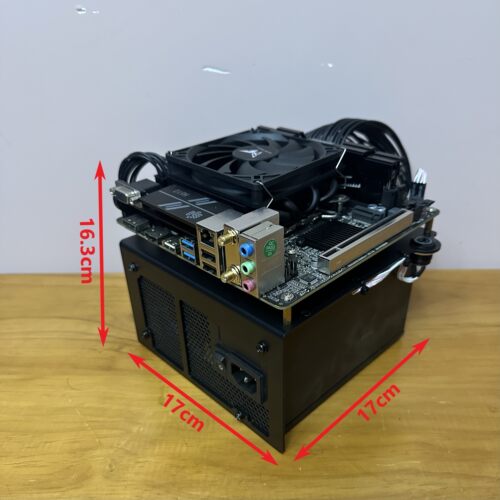 P903开放式机架 itx主板核显 atx电源 创意DIY  简约