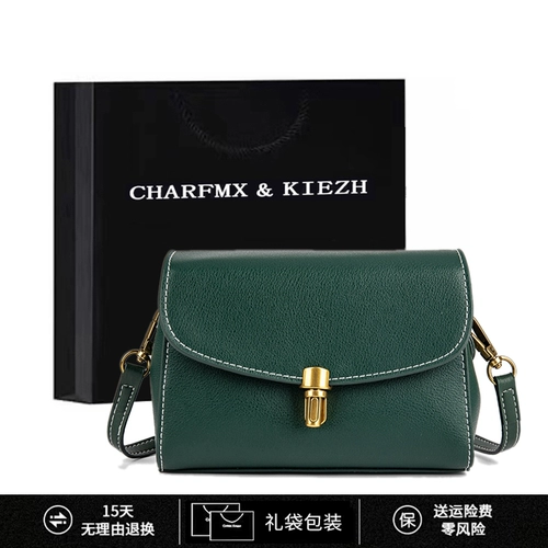 Универсальная модная сумка на одно плечо, из натуральной кожи