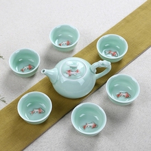 创意结婚功夫茶具陶瓷套装伴手礼品套装10-20元礼盒装定制logo