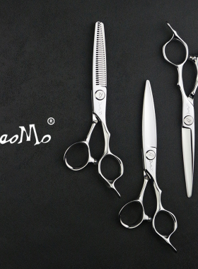 DaoMo美发剪刀GB6寸综合刀左手平剪女士无痕男士打薄牙剪刀磨