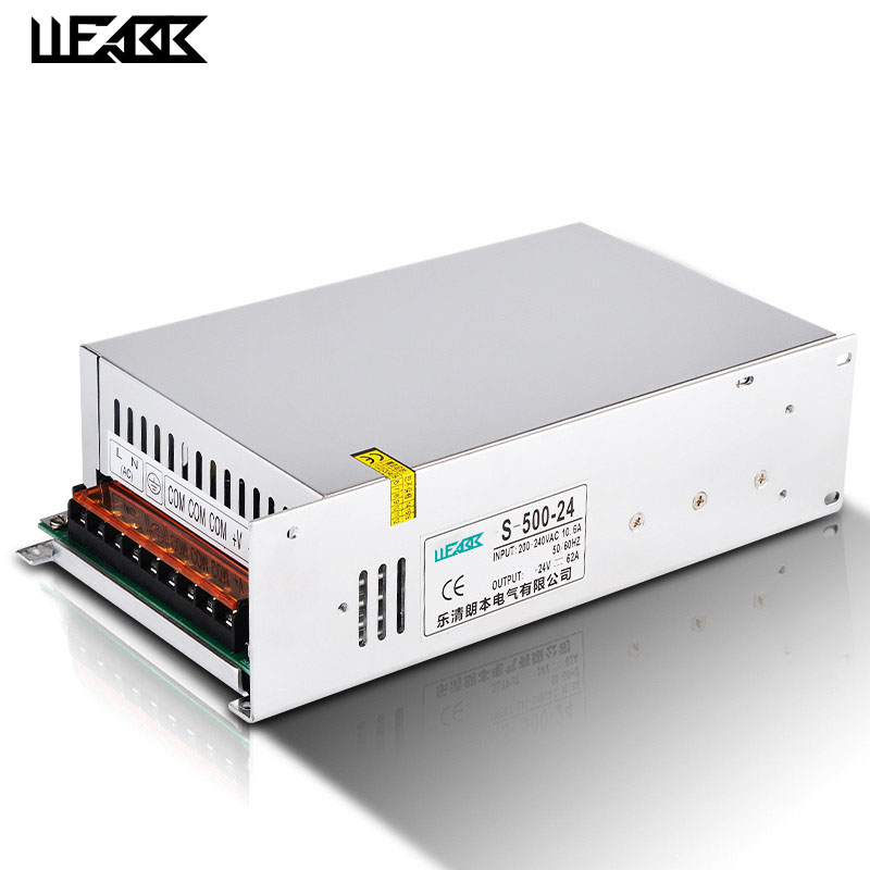 LED开关电源AC220V110V转12V 24V 48V变压器500W电源S-500