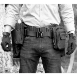 Тактическая поясная сумка, дорожная сумка-органайзер, универсальный утягивающий пояс на талию для велоспорта, комплект