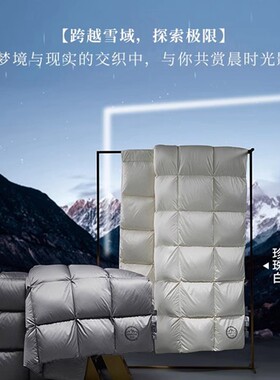 梦洁登峰8848德国白鹅绒羽绒被