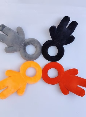 火柴人同人棉花娃娃游戏周边AlanBecker20厘米内有骨架毛绒玩偶具