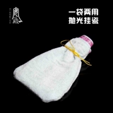 Четки бодхи из грецкого ореха, хлопковое полотенце, ткань для полировки, тканевый мешок, увеличенная толщина