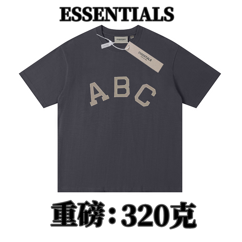 ESSENTIALS潮牌新款ABC植绒上衣