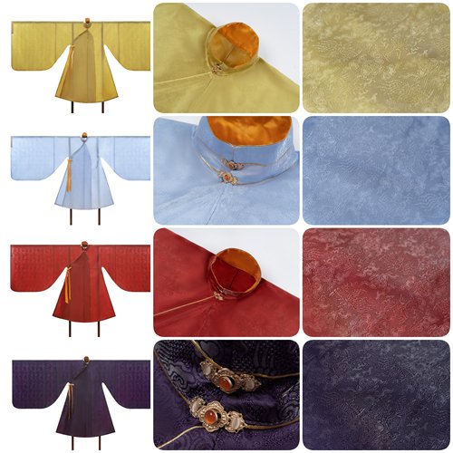 如是观竖领斜襟长衫汉服衣橱9