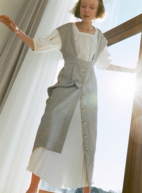 国内现货日本代购 FURFUR 6月上 纽扣系带连衣裙RWFO202032