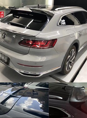 适用于大众CC猎装碳纤维尾翼Arteon改装后扰流定风翼顶翼中翼包围