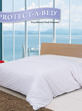 寝之堡除螨虫褥子罩 防水隔尿被芯防护套儿童被套单件PROTECTABED