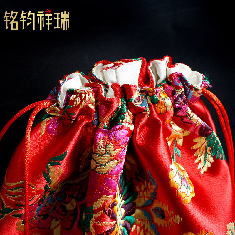 藏式烧香包福袋青稞包袋子小手包 收纳包绣花锦囊收纳布袋空袋子