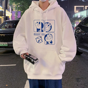 CM038FP60新款连帽卫衣帽衫宽松外套重磅卡通休闲衣服图片