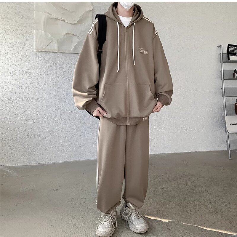 TZ2829FP110新品运动卫衣套装休闲宽松情侣外套运动套装,男装休闲套装,星座304A