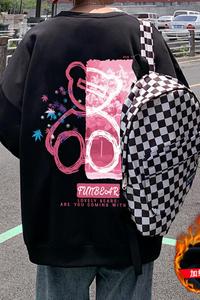 W396CP35加绒45新品加绒加厚卫衣男潮流打底长袖外套图片