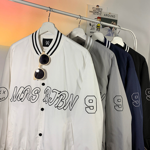 XZ304A-H126P60新款外套美式棒球服男韩版休闲飞行员夹克图片