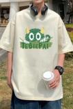 T695FP26新款短袖T恤男男装设计感打底衫重磅纯棉半袖上衣服，男装T恤，星座304A
