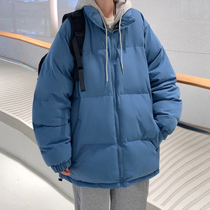 MY03D新品加厚棉袄外套棉衣男冬季港风潮流ins潮牌面包棉服,格子西装外套搭配什么衣服好看图片欣赏图片