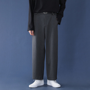 XZ304B-2-KZ508-C松紧腰宽松直筒西裤直筒休闲弹力垂感,男装西裤,星座304A