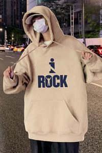 M031FP60新款100%含棉量连帽卫衣男宽松休闲运动连帽外套图片