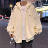 TZ028FP60新款美式运动卫衣外套休闲条纹oversize连帽拉链开衫，男装卫衣，星座304A