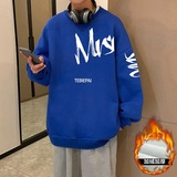 加绒加厚克莱因蓝