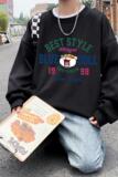 W399DP35冬季卫衣男宽松小众运动青少年套头春秋男生无帽外套，男装卫衣，星座304A